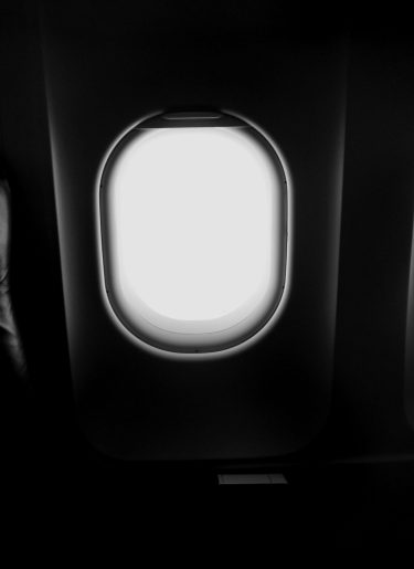Image of a window in a plane