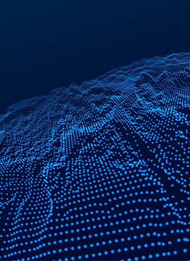 Image of dots in a blue background
