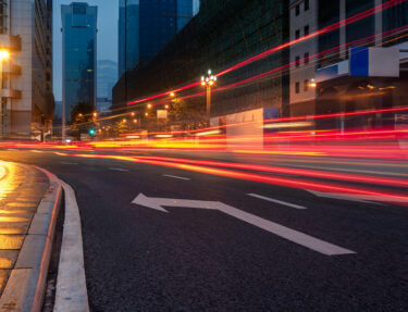 urban traffic road with cityscape