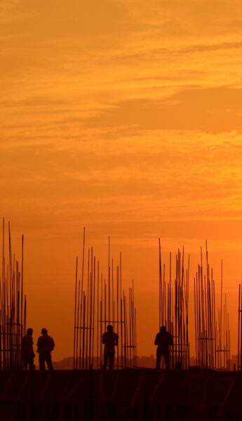Workers under the sun