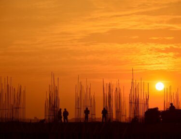 Workers under the sun