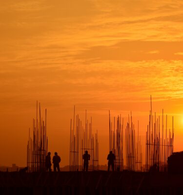Workers under the sun