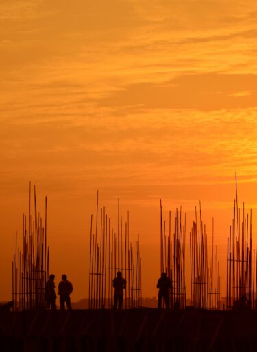 Workers under the sun