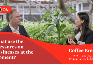 Cover coffee break Catherine Leung and Charles Cameron
